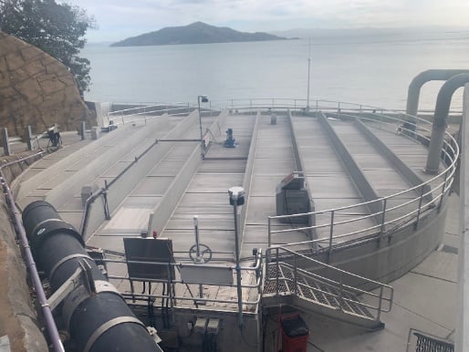 New redundant clarifier constructed in 2019.